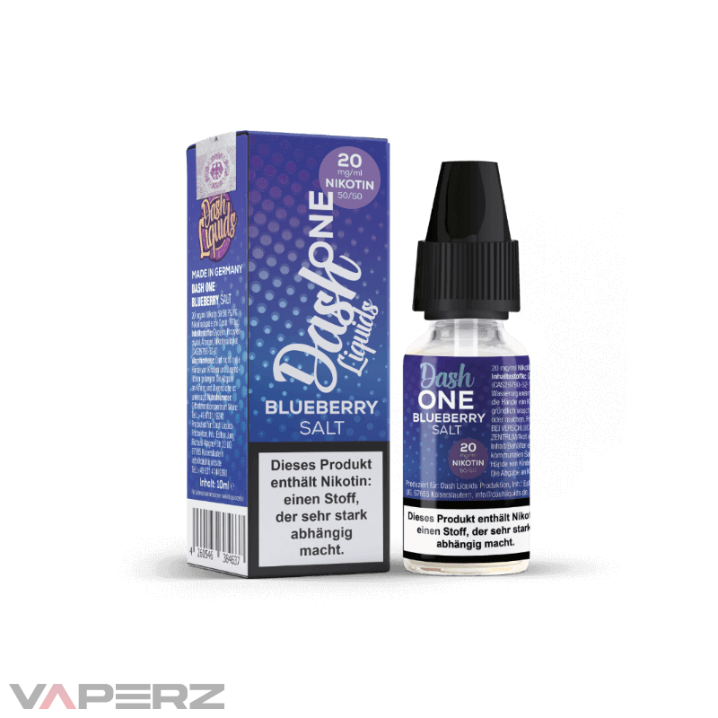 Dash One Blueberry Salt Liquid
