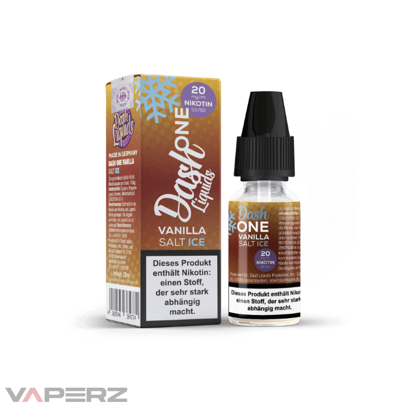 Dash One Vanilla Salt Ice Liquid