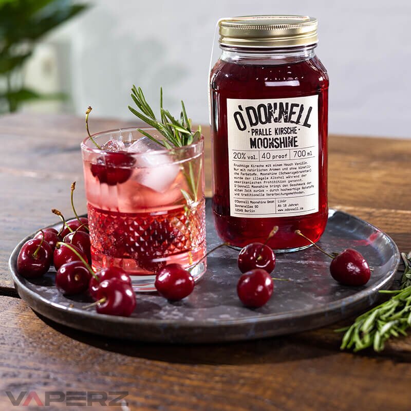 O'Donnell Moonshine Pralle Kirsche 20% Vol.