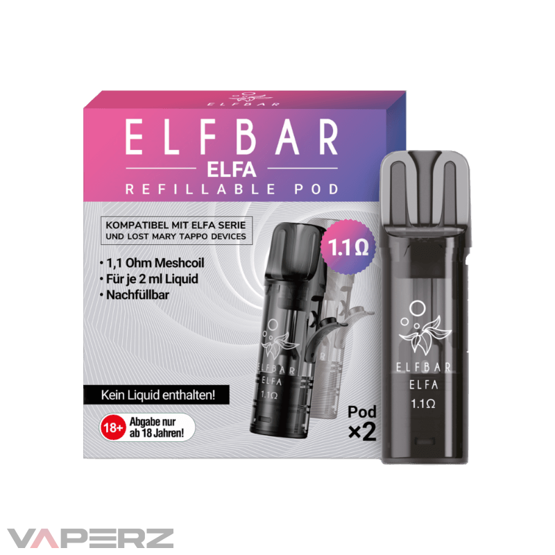 Elfbar Elfa Leerpod 1,1 Ohm (2Stk)