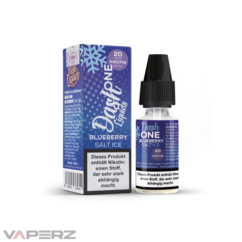 Dash One Blueberry Ice Salt Liquid