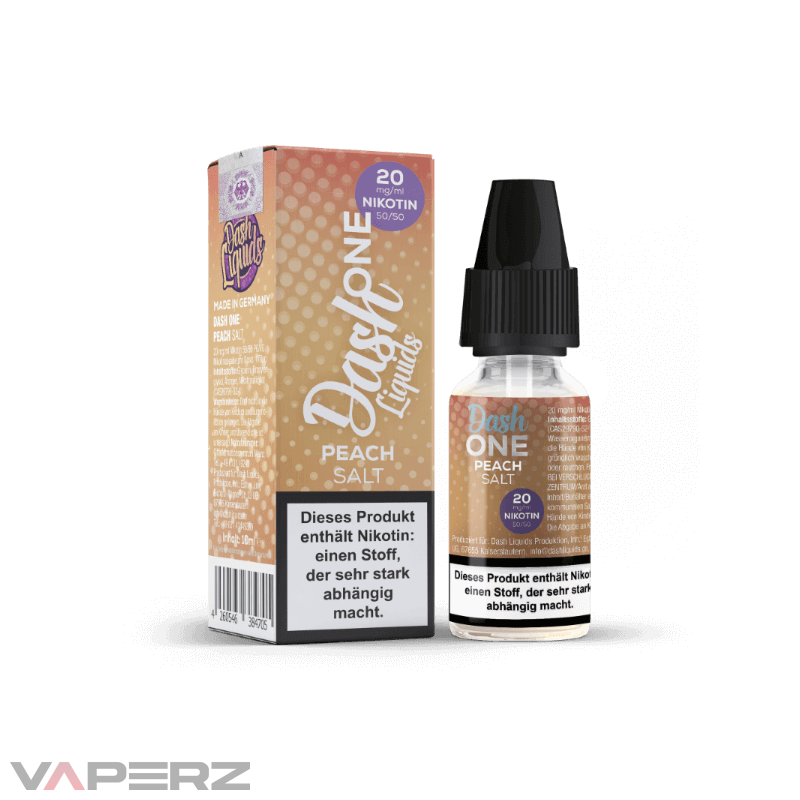 Dash One Peach Salt Liquid