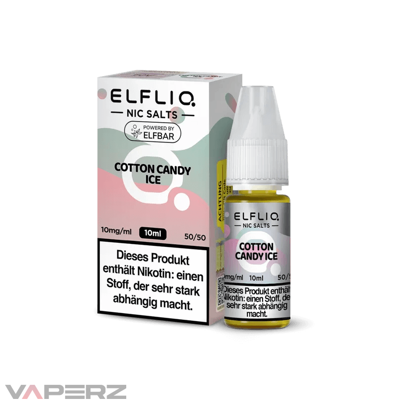 Elfliq by Elfbar Cotton Candy Ice Nicsalt Liquid