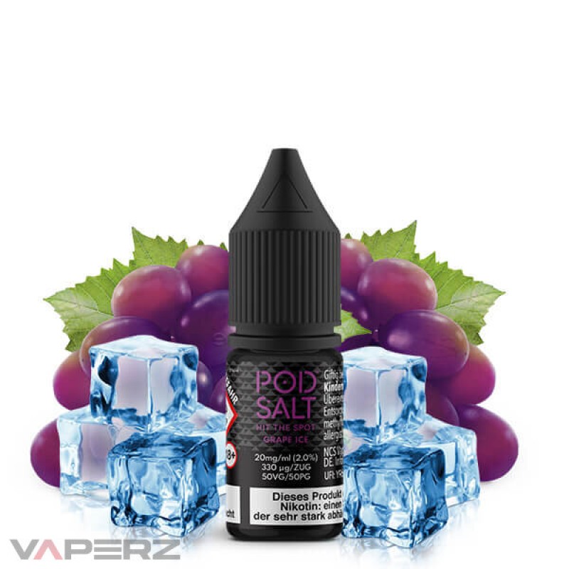 POD SALT Core Grape Ice Nicsalt Liquid 10ml