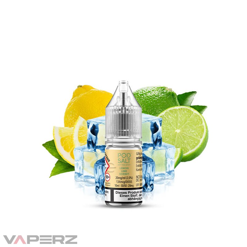 POD SALT XTRA Lemon Lime Sorbet 10ml