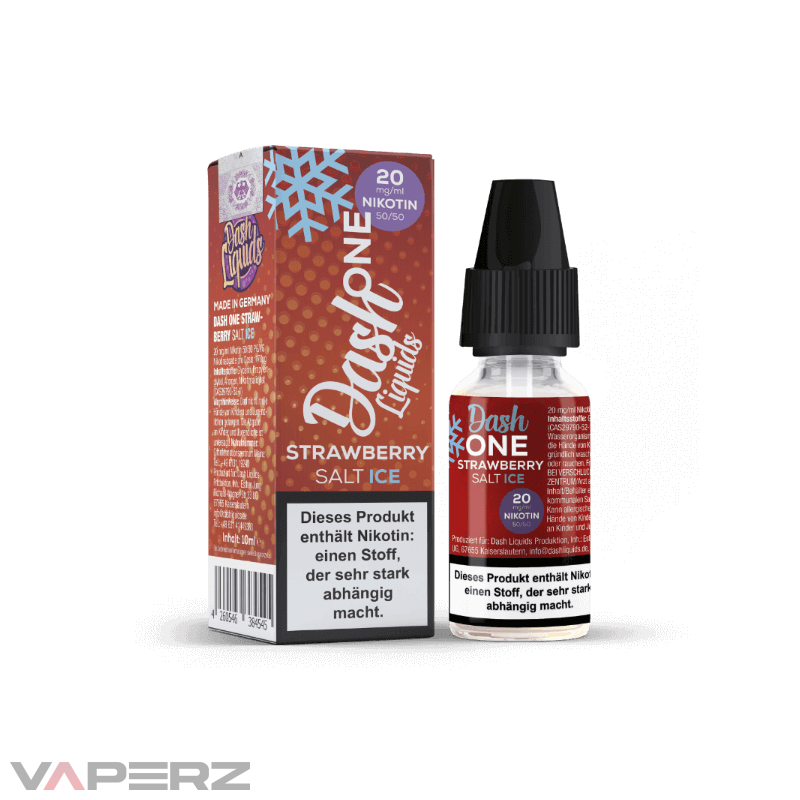 Dash One Strawberry Salt Ice Liquid