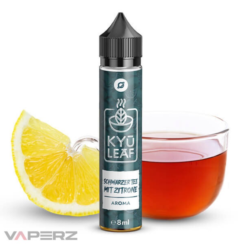 Flavorverse KyüLeaf Schwarztee mit Zitrone Longfi...