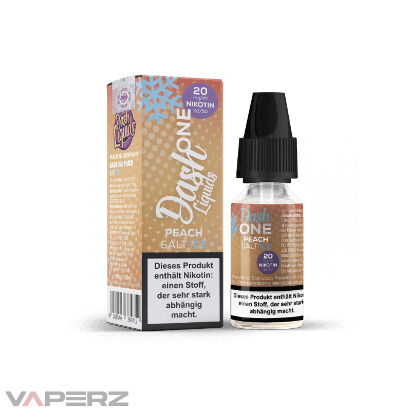 Dash One Peach Salt Ice Liquid