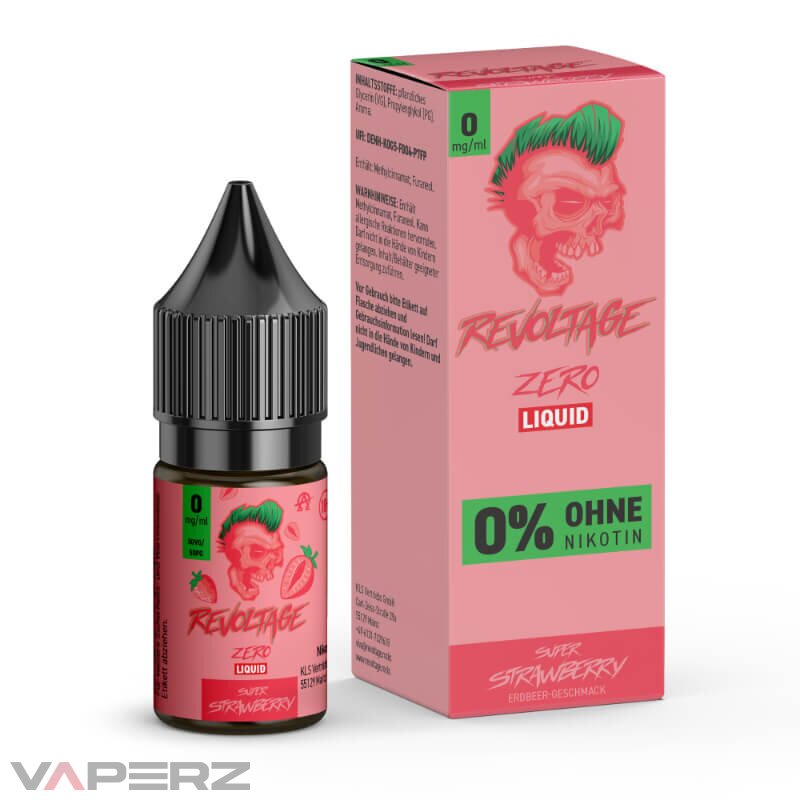 Revoltage Super Strawberry Nikotinsalz E-Liquid