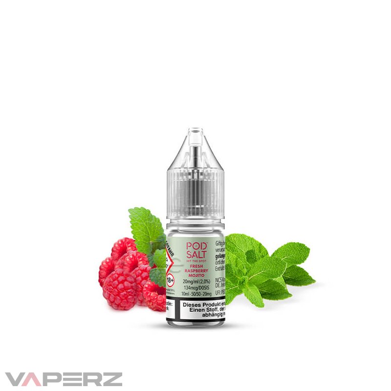 POD SALT XTRA Fresh Raspberry Mojito 10ml