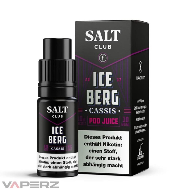 Salt Club Flavorist Iceberg Cassis Liquid