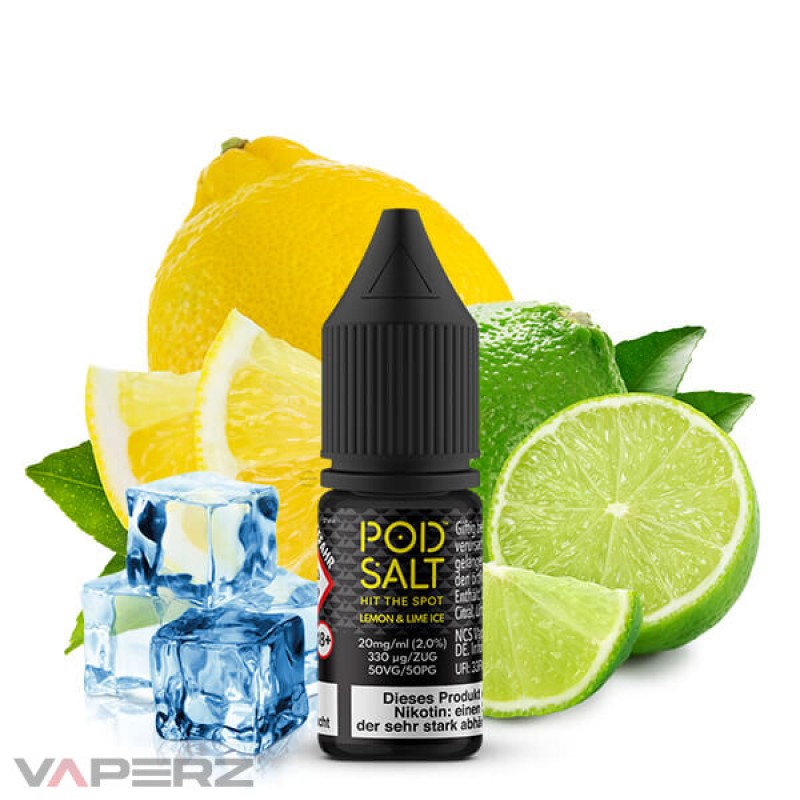 POD SALT Core Lemon & Lime Ice Nicsalt Liquid ...