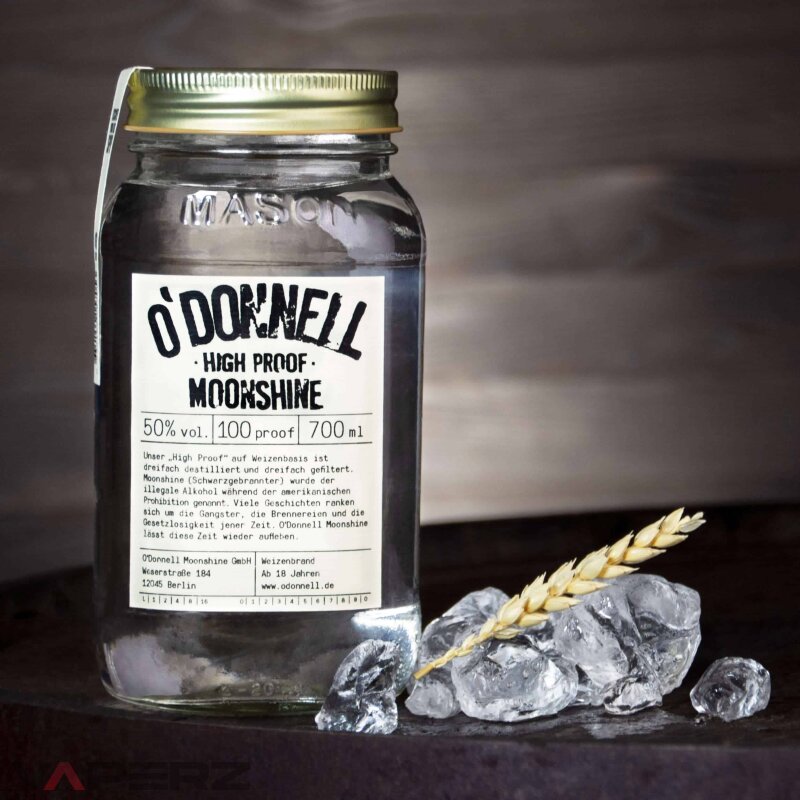 O'Donnell Moonshine High Proof 50% Vol.
