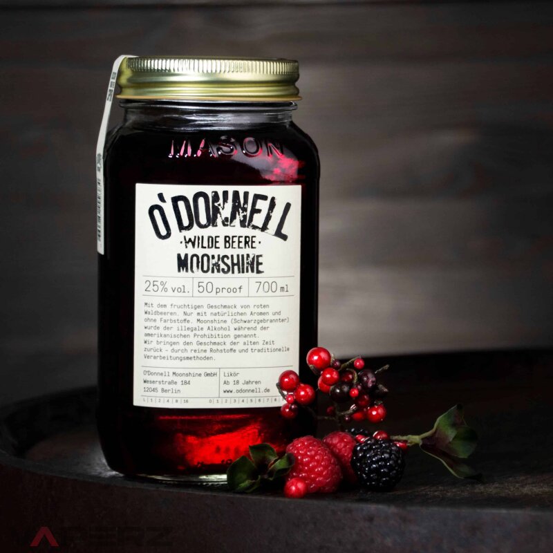 O'Donnell Moonshine Wilde Beere 25% Vol.