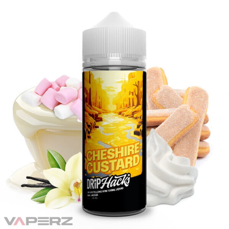 Drip Hacks Cheshire Custard Longfill Aroma