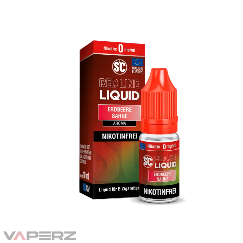 SC Red Line Erdbeere Sahne Nicsalt Liquid