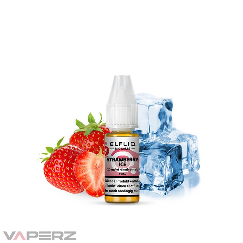 Elfliq by Elfbar Strawberry Ice Nicsalt Liquid