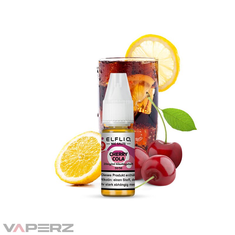 Elfliq by Elfbar Cherry Cola Nicsalt Liquid