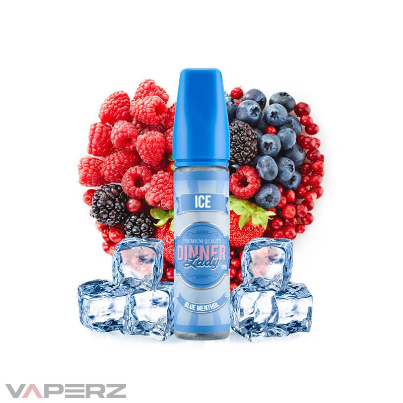 Dinner Lady Blue Menthol ICE Longfill Aroma
